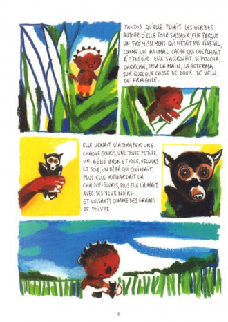 extrait bande-dessinee Des chauves-souris, des singes et des hommes