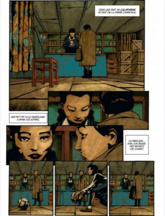 extrait bande-dessinee Une petite ville en Amérique