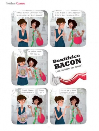 extrait bande-dessinee Des Filles de goût