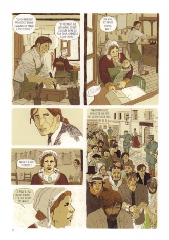 extrait bande-dessinee Des graines sous la neige