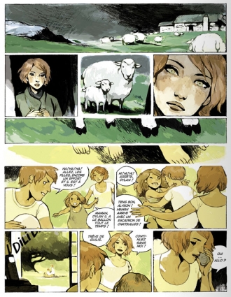 extrait bande-dessinee Le Fils