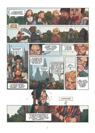extrait bande-dessinee Miss Crumble – Le monstre botté