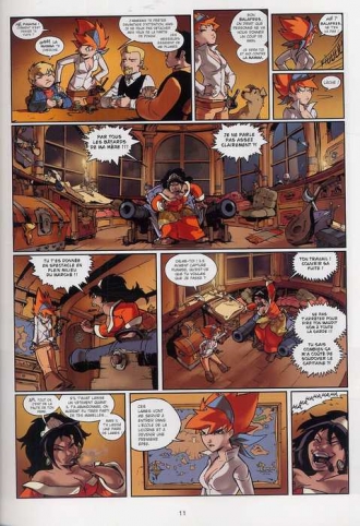 extrait bande-dessinee L'école de la licorne