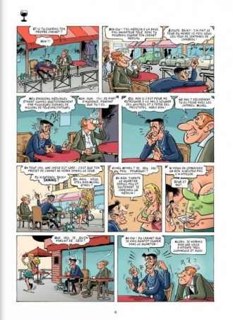 extrait bande-dessinee La Vanne de trop...