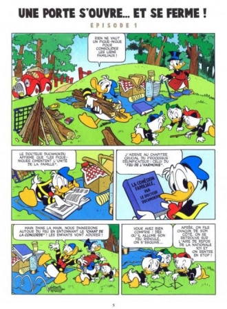 extrait bande-dessinee Donald – Dragon lords