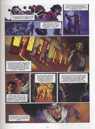 extrait bande-dessinee Double assassinat dans la rue Morgue, d'edgar Alan Poe