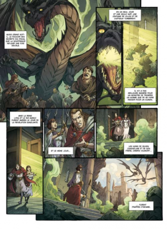 extrait bande-dessinee Quand pleurent les dragons