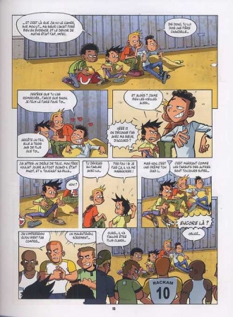 extrait bande-dessinee Droit au but T1