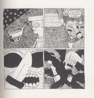 extrait bande-dessinee Du sang sous le sapin