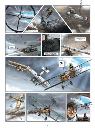 extrait bande-dessinee Un destin dans l'orage