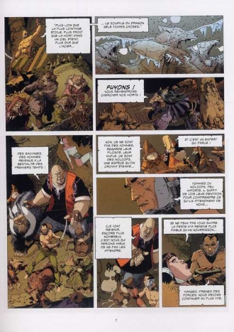 extrait bande-dessinee Le soldat d'argile