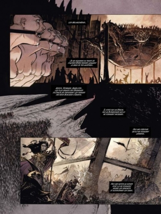 extrait bande-dessinee Le trône de rubis