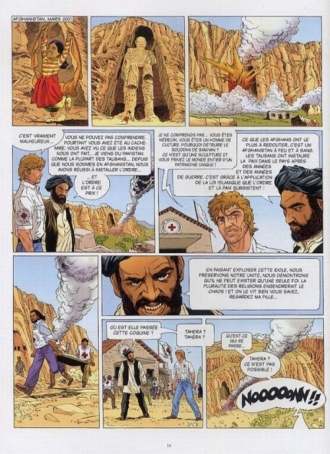 extrait bande-dessinee Echelon présidentiel