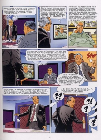 extrait bande-dessinee Pouvoir présidentiel