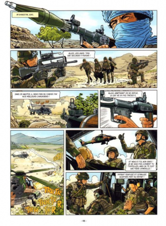 extrait bande-dessinee Frères d&#039;armes