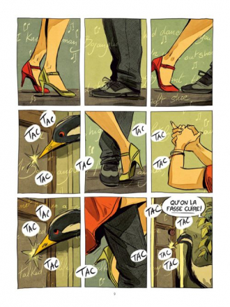 extrait bande-dessinee En attendant Bojangles