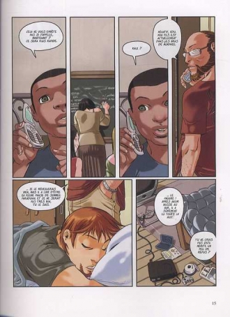 extrait bande-dessinee Le premier pas