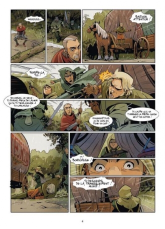 extrait bande-dessinee Le mystère Baphomet