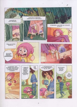 extrait bande-dessinee Mon copain est un microbe