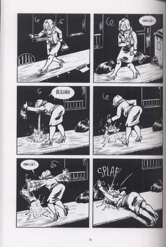 extrait bande-dessinee Esthétique et filatures