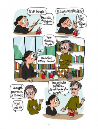 extrait bande-dessinee Et puis Colette