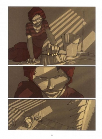 extrait bande-dessinee L'odyssée d'une migrante