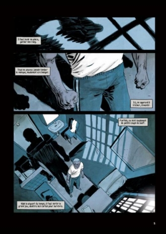 extrait bande-dessinee Face au mur