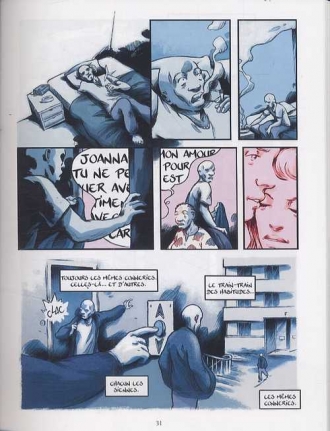 extrait bande-dessinee Faire semblant les jours d'orage