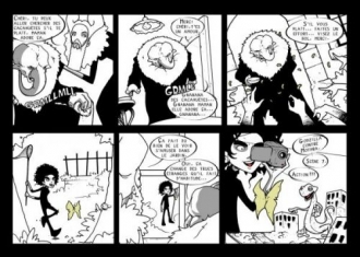 extrait bande-dessinee Family freak