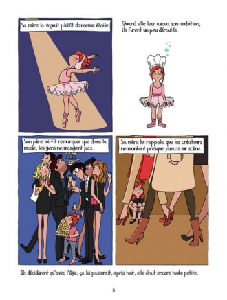 extrait bande-dessinee Fashion weak