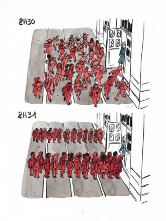 extrait bande-dessinee Fenêtre sur cours d'école