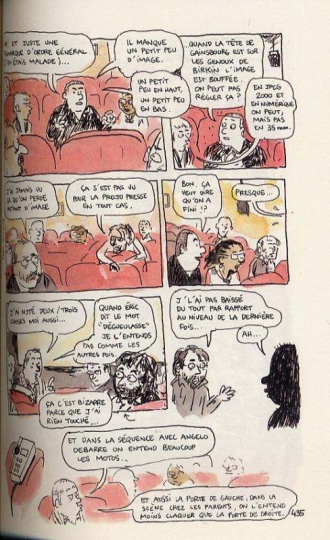 extrait bande-dessinee Journal d'un après tournage