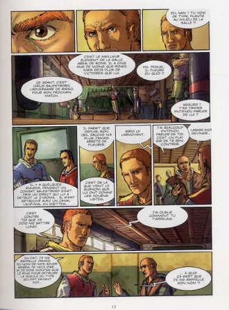 extrait bande-dessinee 3e round - Le dernier légionnaire