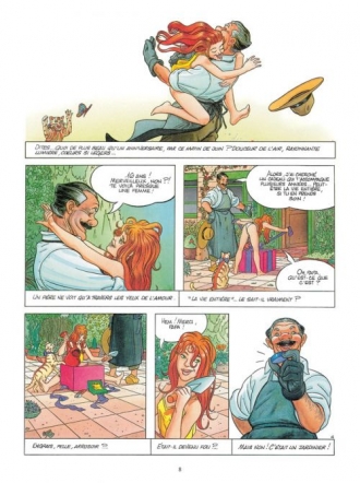 extrait bande-dessinee Fleur amoureuse