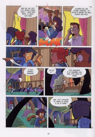 extrait bande-dessinee Le choc final