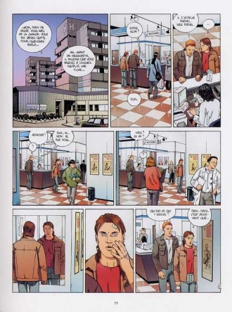 extrait bande-dessinee Le temps perdu
