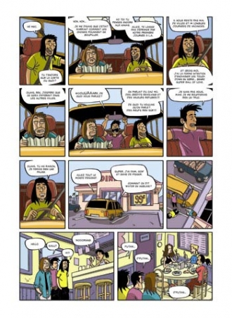 extrait bande-dessinee Los Angeles