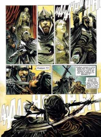 extrait bande-dessinee La prisonnière