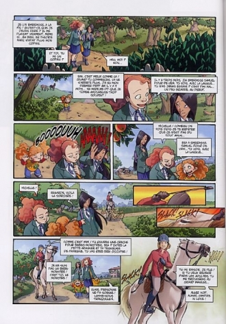 extrait bande-dessinee Un cheval pour Maëlys