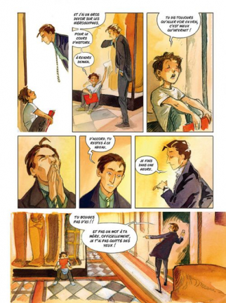 extrait bande-dessinee Gaspard et la malédiction du Prince-Fantôme