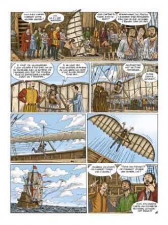 extrait bande-dessinee Au service du Vatican