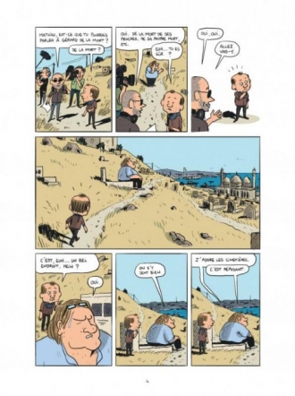 extrait bande-dessinee Cinq années dans les pattes de Depardieu