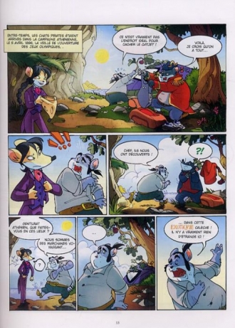 extrait bande-dessinee On a sauvé les Jeux Olympiques !