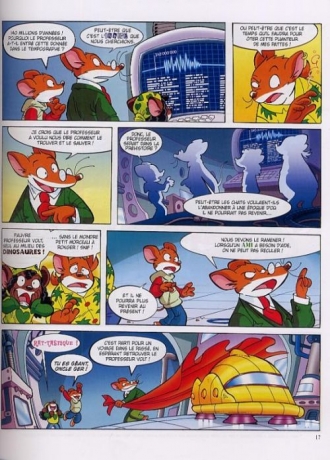 extrait bande-dessinee Dinosaures en action !