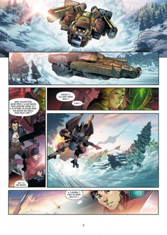 extrait bande-dessinee Faucon blanc
