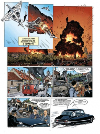 extrait bande-dessinee Le vol du concorde