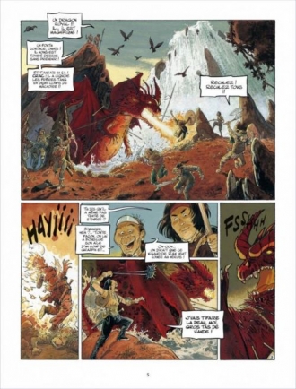 extrait bande-dessinee L'oeuf du dragon roi