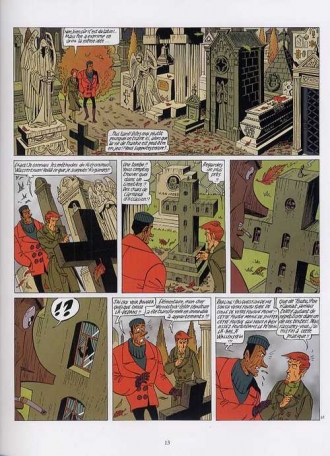 extrait bande-dessinee Dix petits golems