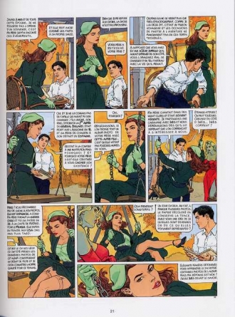extrait bande-dessinee Souvenirs d'une Autre