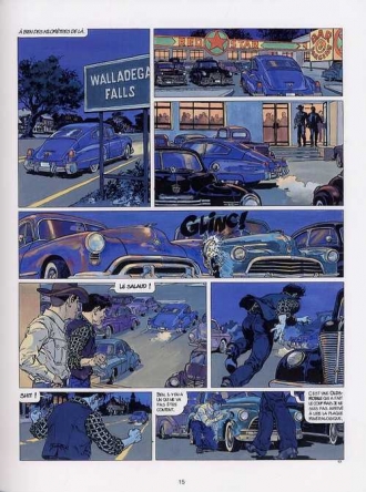 extrait bande-dessinee Point de chute